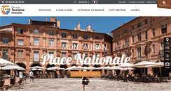 Desktop Screenshot of montauban-tourisme.com